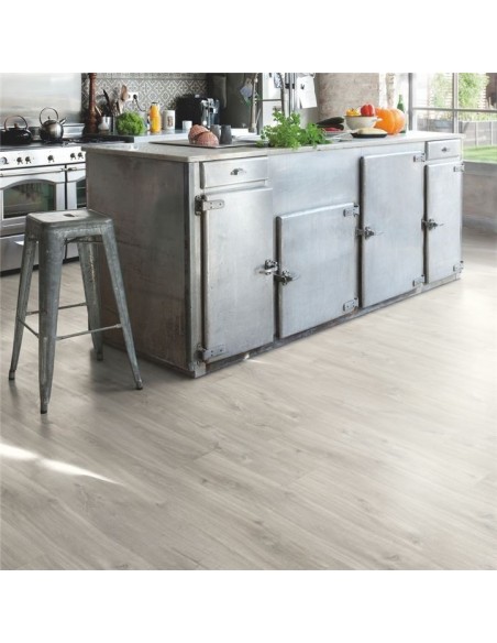 Quick Step - Dąb canyon szary ze śladami cięcia piłą