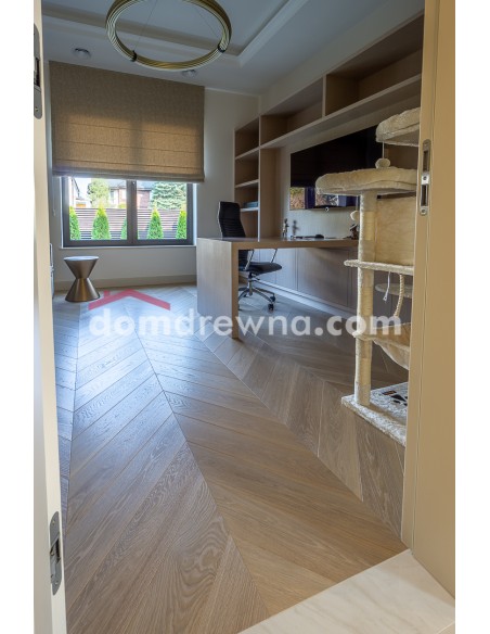 Parkiet Hajnówka Jodełka Francuska - Dąb Latte