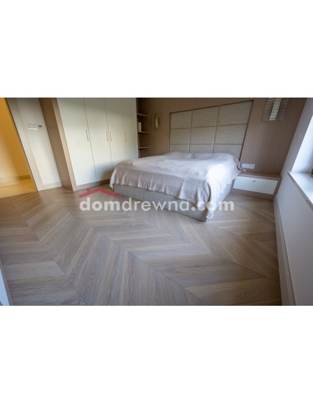 Parkiet Hajnówka Jodełka Francuska - Dąb Latte