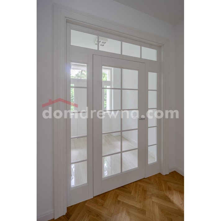 STOLPOL - drzwi drewniane białe