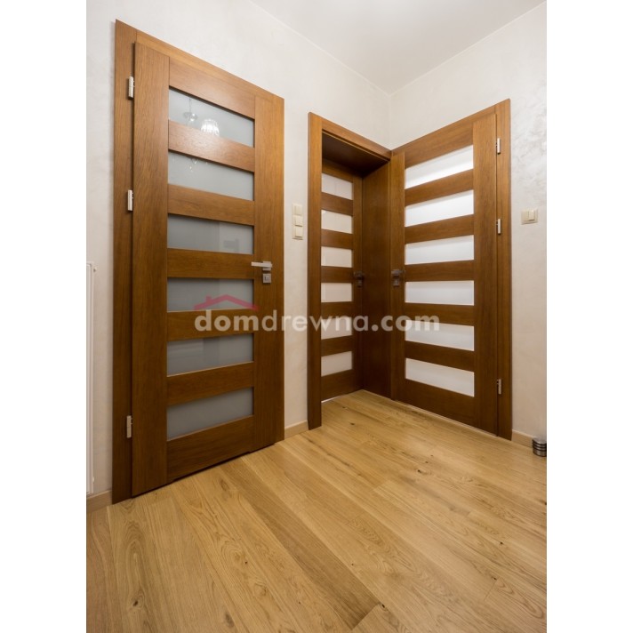 Drzwi drewniane dębowe