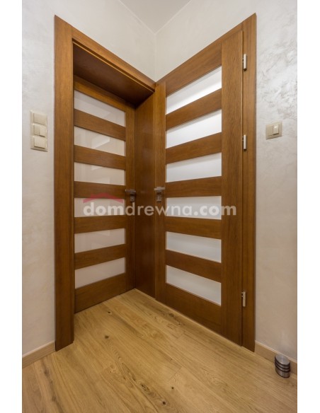 Drzwi drewniane dębowe