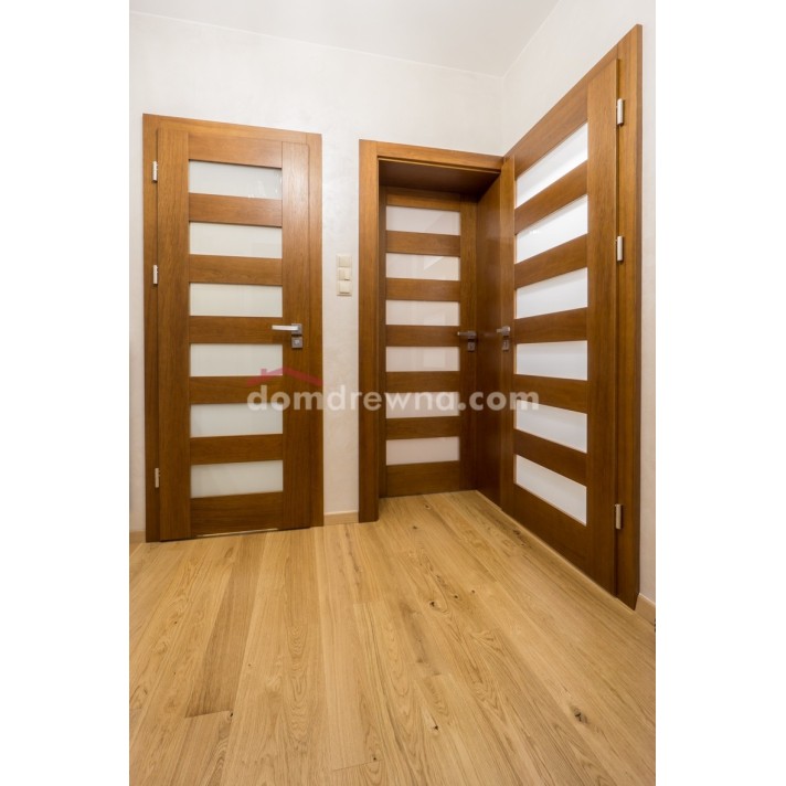 Drzwi drewniane dębowe