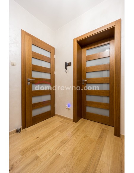 Drzwi drewniane dębowe
