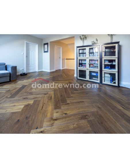 domdrewna.com - Jodełka dąb wędzony