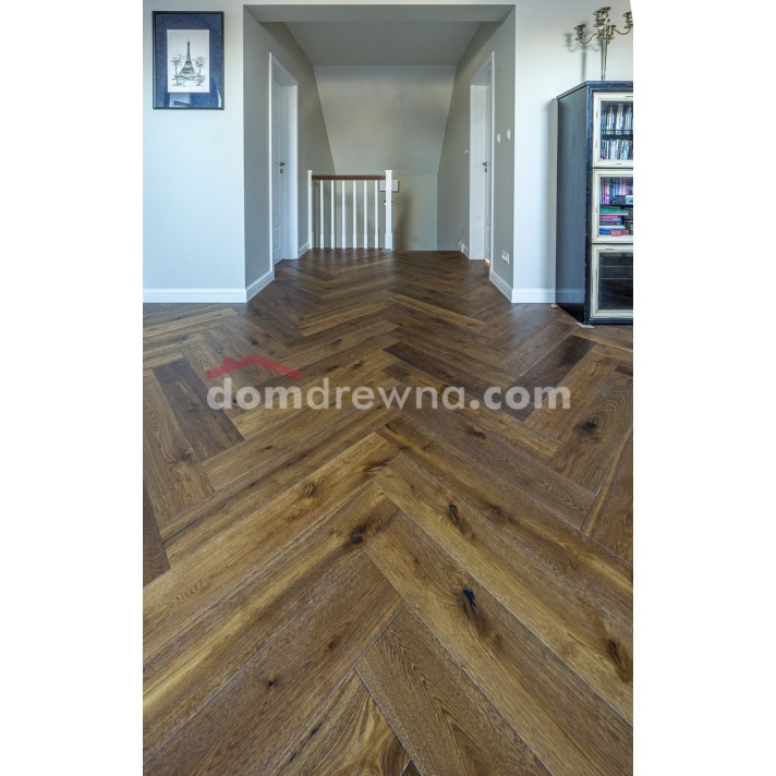 domdrewna.com - Jodełka dąb wędzony