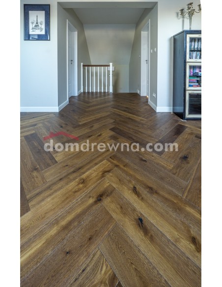 domdrewna.com - Jodełka dąb wędzony