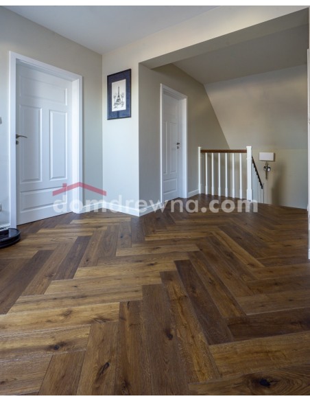 domdrewna.com - Jodełka dąb wędzony