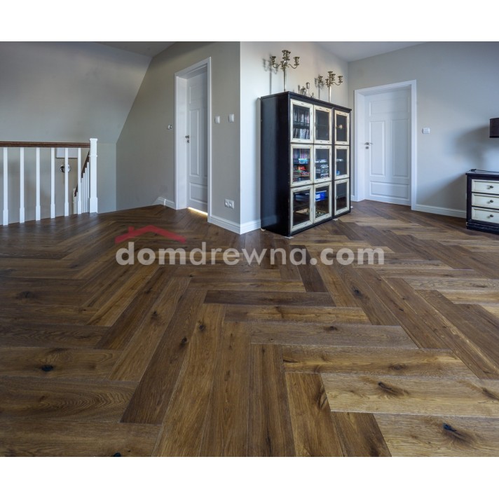 domdrewna.com - Jodełka dąb wędzony