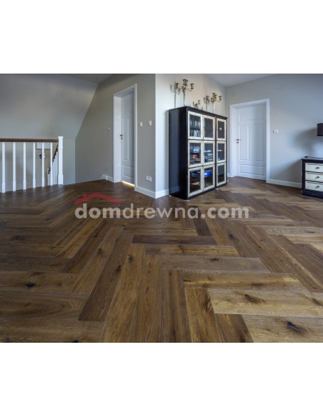 domdrewna.com - Jodełka dąb wędzony