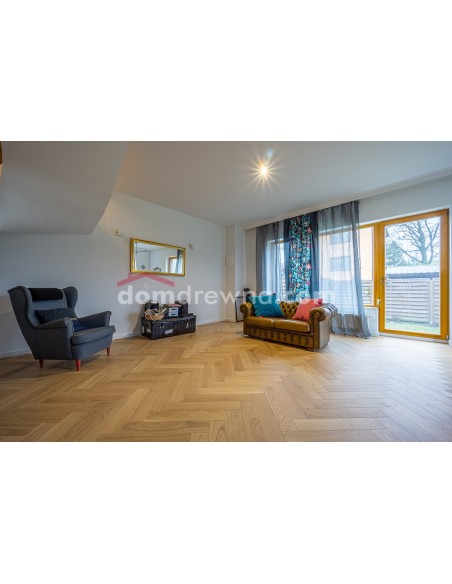 FinishParkiet - Dąb Latte Macchiato, jodełka klasyczna