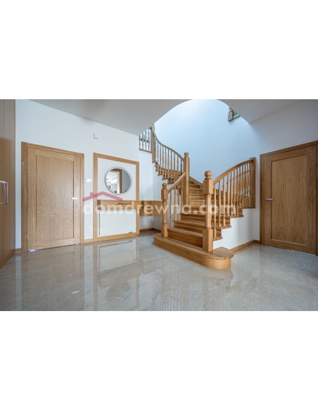 Drzwi drewniane dębowe