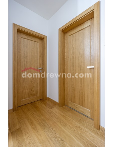 Drzwi drewniane dębowe