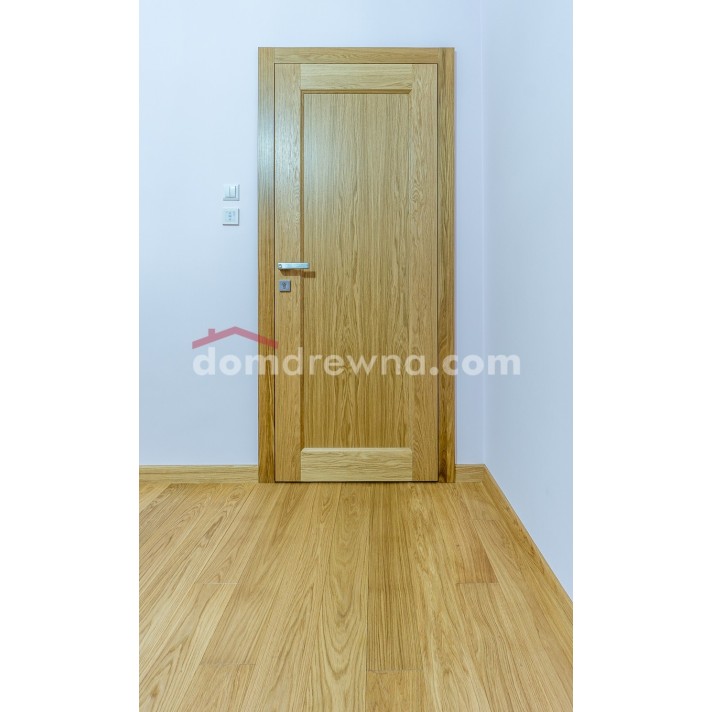 Drzwi drewniane dębowe