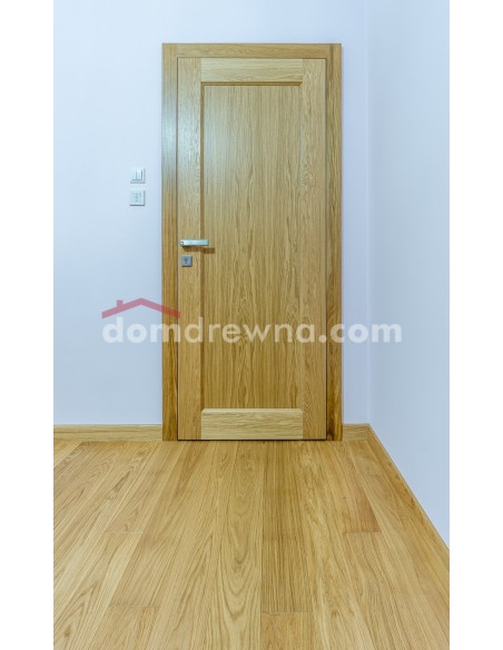 Drzwi drewniane dębowe