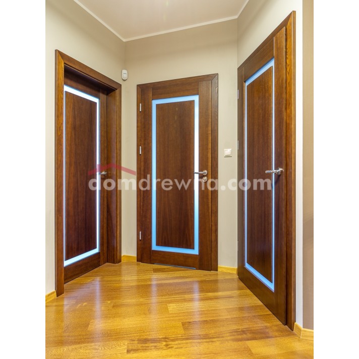 Drzwi drewniane jesionowe - Galeria 1