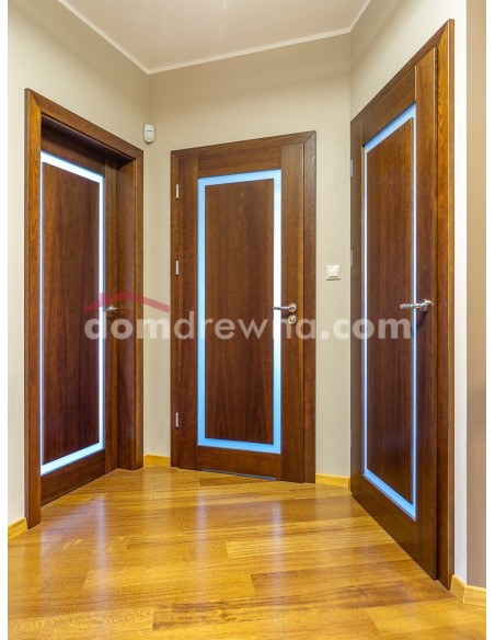 Drzwi drewniane jesionowe - Galeria 1