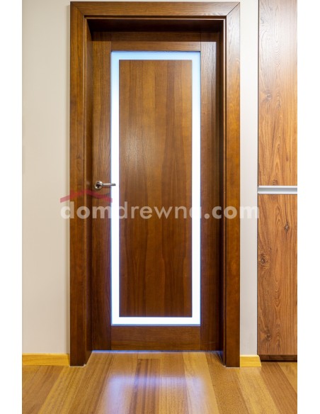 Drzwi drewniane jesionowe - Galeria 1