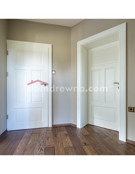 Drzwi drewniane białe - Galeria 4