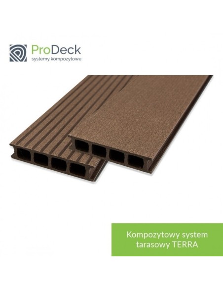 PRODECK - TERRA - KASZTAN - deska kompozytowa 400 cm