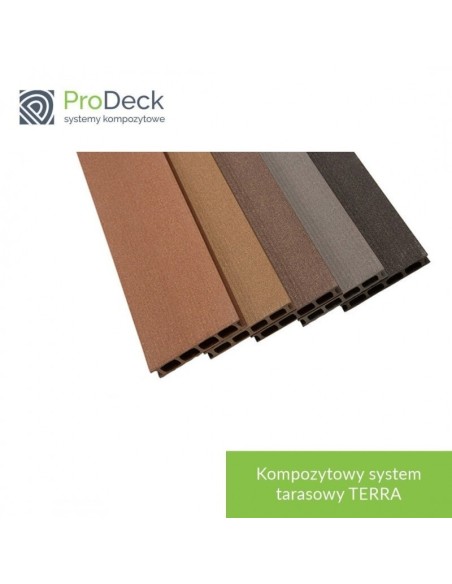 PRODECK - TERRA - ANTRACYT - deska kompozytowa 400 cm