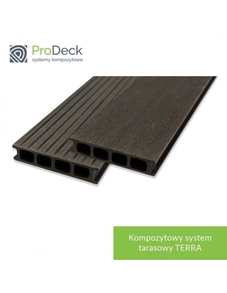 PRODECK - TERRA - ANTRACYT - deska kompozytowa 400 cm