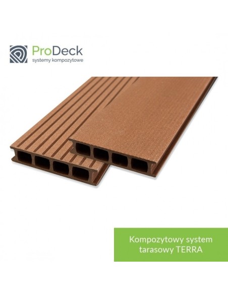 PRODECK - TERRA - WIŚNIA - deska kompozytowa 400 cm