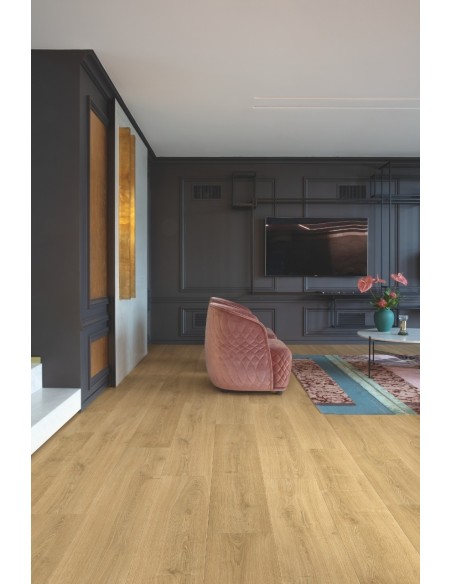 QuickStep - Dąb szczotkowany naturalny ciepły