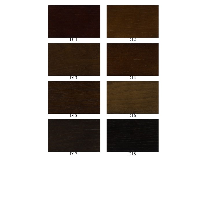 Dąb - kolory wybarwień