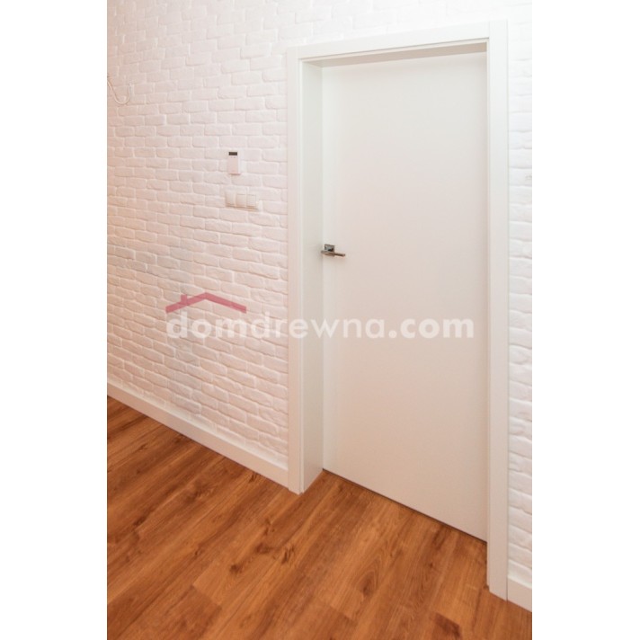 DDRZWI domdrewna.com - białe płaskie