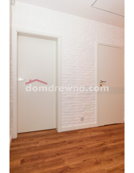 DDRZWI domdrewna.com - białe płaskie