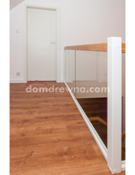 DDRZWI domdrewna.com - białe płaskie