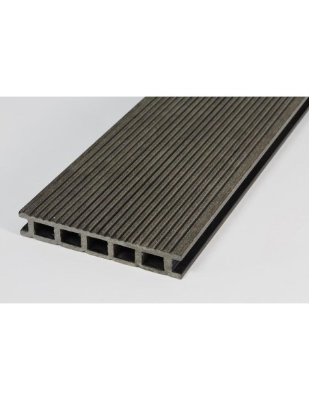 PRODECK - DEX - ANTRACYT - deska kompozytowa 400 cm cienki ryfel