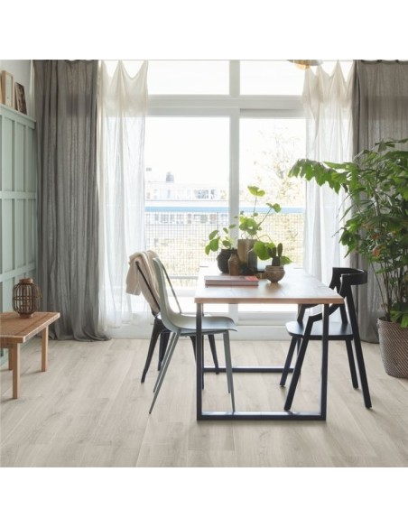 Quick Step - Dąb szczotkowany szary