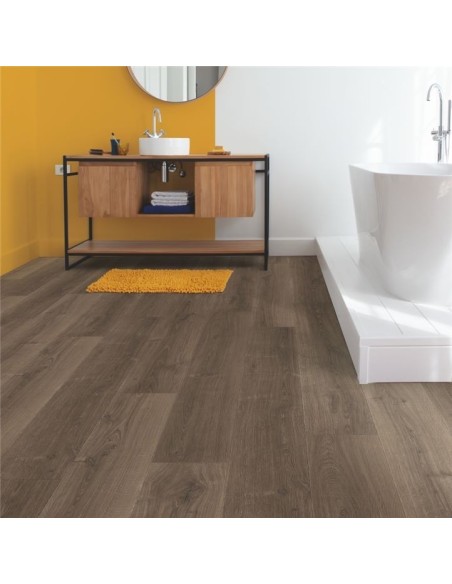 Quick Step - Dąb szczotkowany brązowy