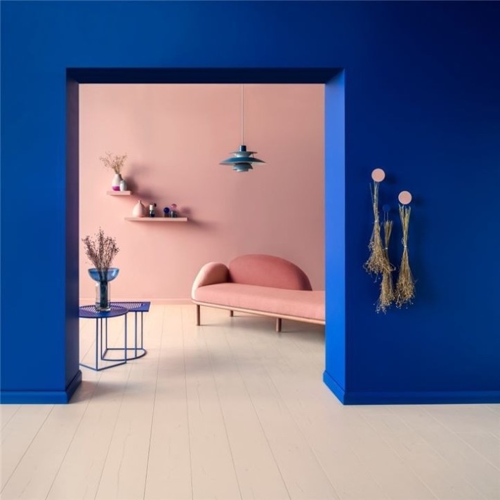 Quick Step - Dąb różowy malowany