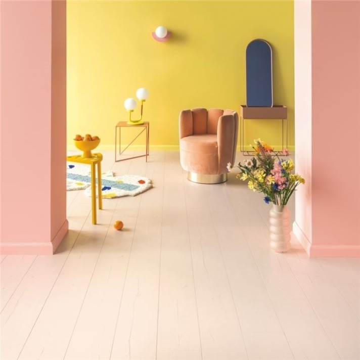 Quick Step - Dąb różowy malowany