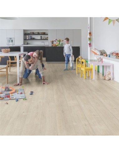 Quick Step - Dąb ze śladami cięcia piłą beżowy