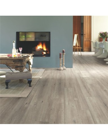 Quick Step - Dąb ze śladami cięcia piłą szary