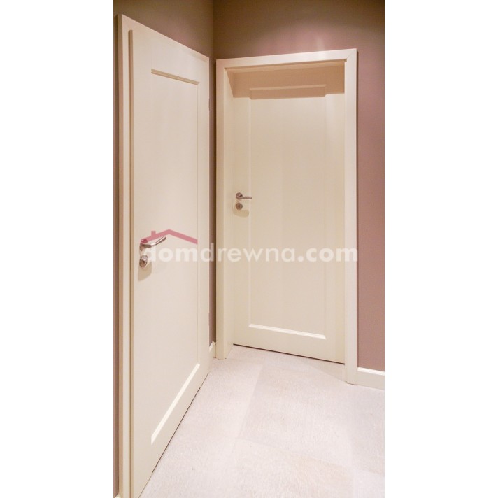 Drzwi drewniane białe - Galeria 1