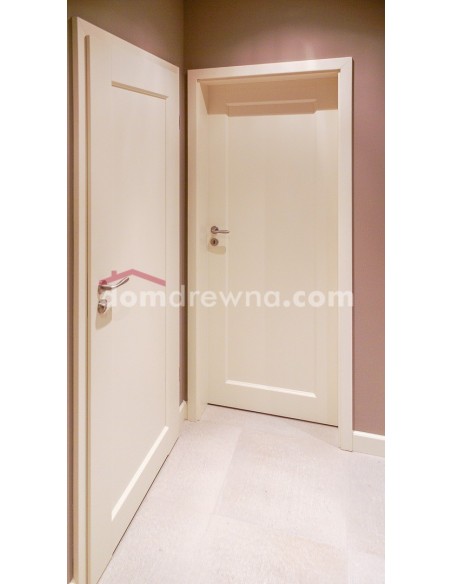 Drzwi drewniane białe - Galeria 1