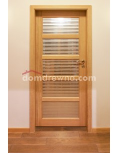 Drzwi drewniane dębowe - Galeria 1 2