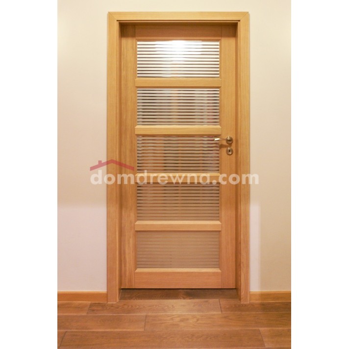Drzwi drewniane dębowe - Galeria 1