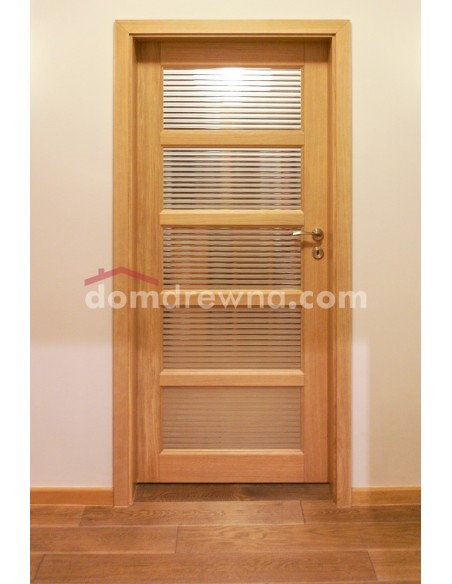 Drzwi drewniane dębowe - Galeria 1