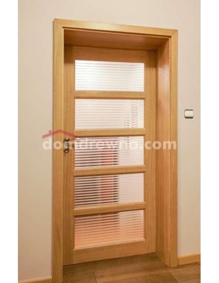 Drzwi drewniane dębowe - Galeria 1