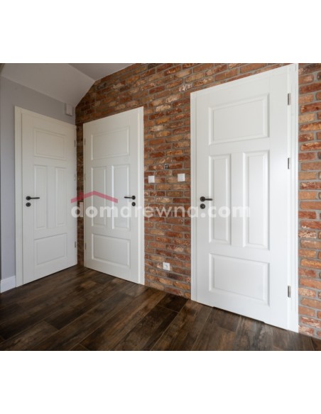 Drzwi drewniane białe - Galeria 5