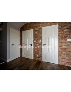 Drzwi drewniane białe - Galeria 5 2