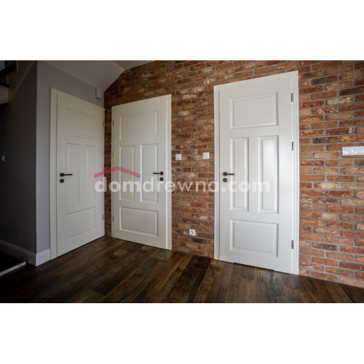 Drzwi drewniane białe - Galeria 5