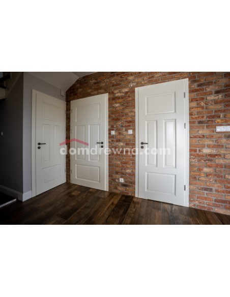 Drzwi drewniane białe - Galeria 5