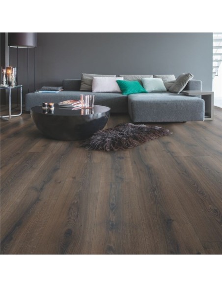 Quick Step - Dąb pustynny szczotkowany ciemnobrązowy